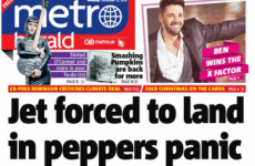 Staff at the Metro Herald are having a bit of fun on its last day