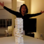 This woman just pulled off the ultimate Jenga move