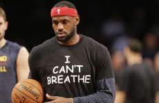 'I Can't Breathe' t-shirts latest in long line of athletes making political statements