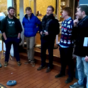 Glen Hansard joins busking students to sing a lovely rendition of The Auld Triangle