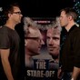 Jamie Carragher takes on Irish comedian Jason Byrne in marathon staring contest