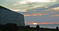 Large crowds gather at Newgrange, despite sun failing to shine