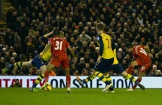 97th minute Skrtel equaliser earns Liverpool a point against Arsenal