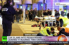 Driver shouting 'Allahu Akbar' runs down 11 pedestrians
