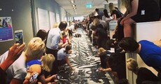 This brilliant office Slip 'n Slide is going super viral