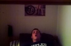 Lad wakes up his roommate mid-slumber and scares the utter bejaysus out of him