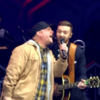 Garth Brooks sang Friends In Low Places with Justin Timberlake, and it was great