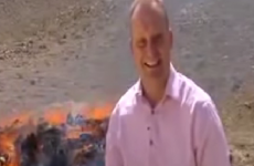 BBC reporter gets incredibly high on burning drugs, giggles uncontrollably