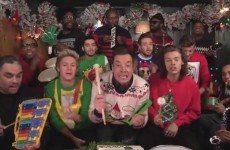 Allow One Direction and Jimmy Fallon to get you feeling giddy about Christmas