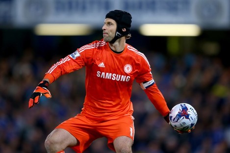 Chelsea goalkeeper Petr Cech has found himself second choice to Thibaut Courtois this season.