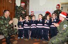 This is what Christmas looked like for Irish troops serving overseas