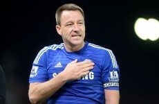 And the first goal of the St Stephen's Day football goes to ... John Terry