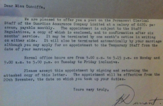 Did you (or your mother) have to give up work on getting married?