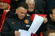 United still doing 'very bad things' - Van Gaal