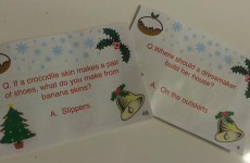 11 of this year's Christmas cracker jokes that will make you give up on the world
