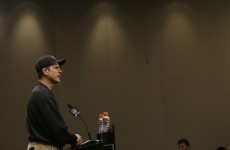 Niners part ways with Harbaugh minutes after win
