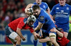 Jack Conan's offload against Munster would make Sonny Bill Williams proud