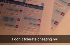 Girl wraps up evidence that her boyfriend was cheating, gives it to him for Christmas