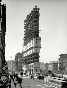 The one empty building in the heart of Times Square