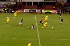 Scottish teenager runs from his own half to score sensational individual goal