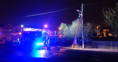 Strong winds bring down live cables in Dublin