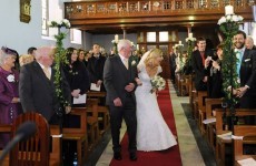 Here's the lovely moment an Irish bride discovers her brother is home for her wedding