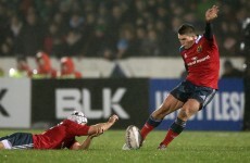 Ian Keatley used the western wind to his full advantage to nail an outrageous touchline conversion