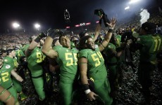 Oregon players will be punished for 'no means no' taunt