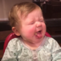 Baby girl reacts hilariously to tasting pineapple for the first time