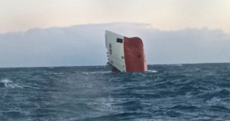 Search resumes for crew of capsized cargo vessel off Scotland coast