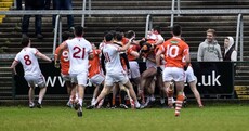 It's only 4 January, and Armagh and Tyrone are already digging each other