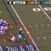 Even when he's falling, Andrew Luck can still throw ridiculous touchdown passes