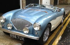 This extremely distinctive car was stolen on Christmas Eve
