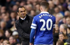 Sorry, Carra! Ross Barkley's not leaving Everton, insists Martinez