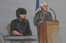 Jurors got their first look at shaggy-haired Boston bombing accused as death penalty looms large