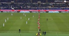 Sampdoria adopted a highly unusual 0-0-10 formation last night