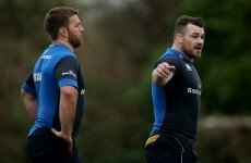Sean O'Brien and Cian Healy to return to contact training within three weeks