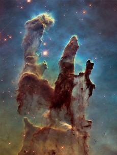 These pictures of the 'Pillars of Creation' are INCREDIBLE