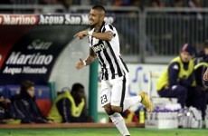 A delicious touch from Vidal sets up Tevez goal in the Derby d'Italia