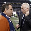 Government officials are keeping a close eye on the Chris Christie-Jerry Jones bromance