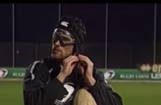 'You need 2 eyes to play but I seem to be doing okay with just one' - Ian McKinley's rugby return