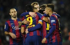 Barca bounce back with Messi, Neymar and Suarez all among the goals