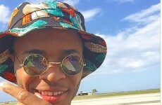 Wondering why Sterling isn't in the Liverpool side today? This floppy sunhat says it all