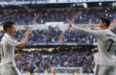 Real Madrid have scored two spectacular goals this afternoon