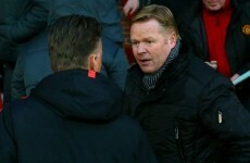 Koeman suggests that van Gaal's tactics hampered United