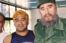 Fidel Castro 'proves' he's alive... by writing to Maradona (seriously)