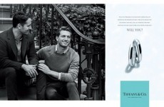 This is the first Tiffany's ad ever to feature a gay couple