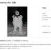 Do you wanna build a snowman? Or you could just buy one on Adverts.ie