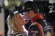 NASCAR driver says his ex-girlfriend is a hired killer