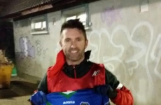 Robbie Keane trains with St Sylvesters GAA club
